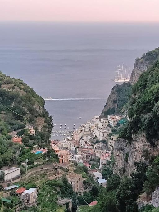 Terrazza Belvedere A Pontone - Amalfi Coast Ngoại thất bức ảnh